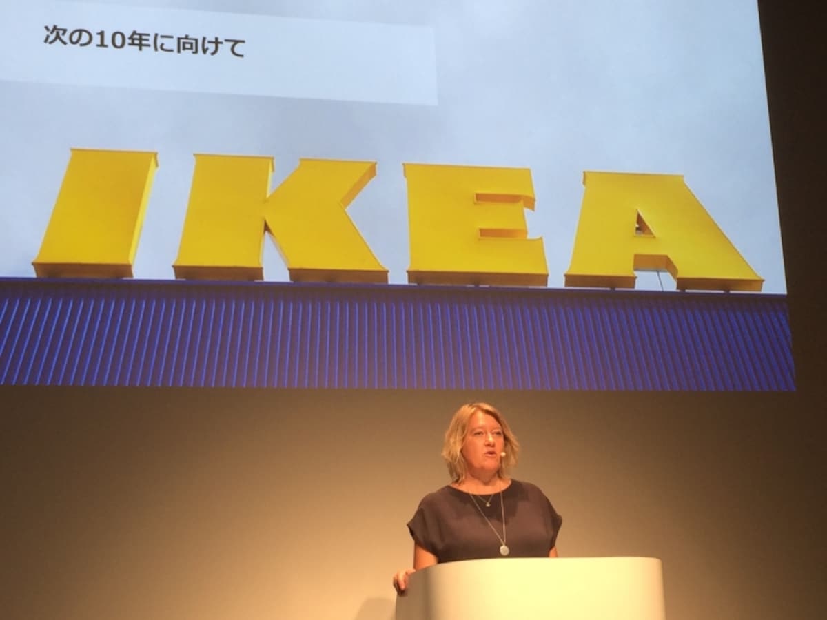 イケアのソファ