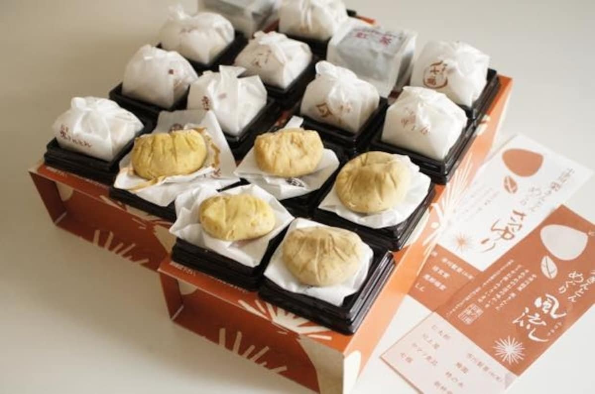 ひとつひとつ味わいが違う　栗きんとん