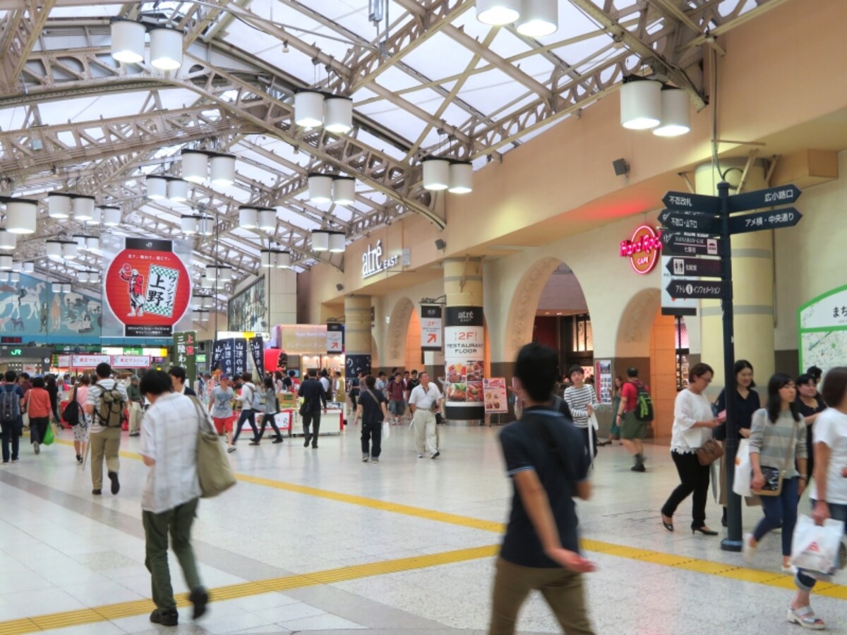 上野駅構内
