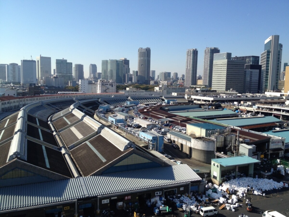 移転問題に揺れる築地市場