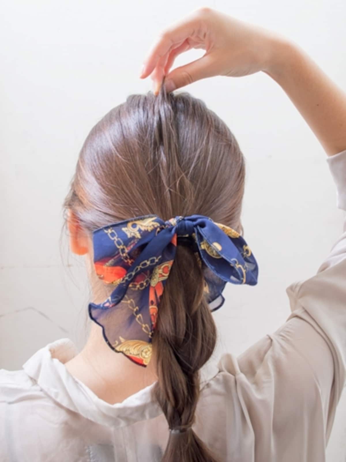 少しずつつまみ出すように