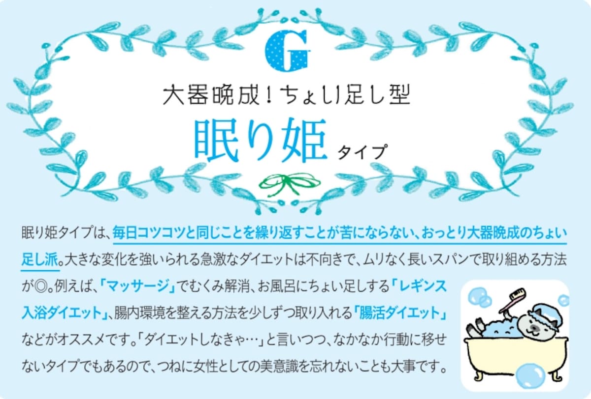 眠り姫タイプ