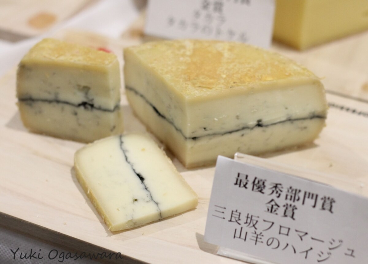 金賞、そして最優秀部門賞を受賞した、三良坂フロマージュさんの“山羊のハイジ”
