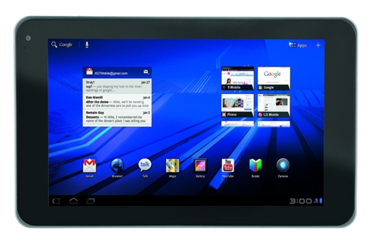 Androidタブレットの幕をあけるOS3.0搭載　「Optimus Pad L-06C」2011年3月下旬 発売予定