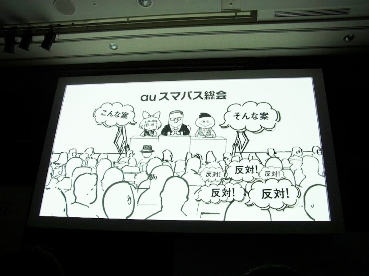 auスマパス総会