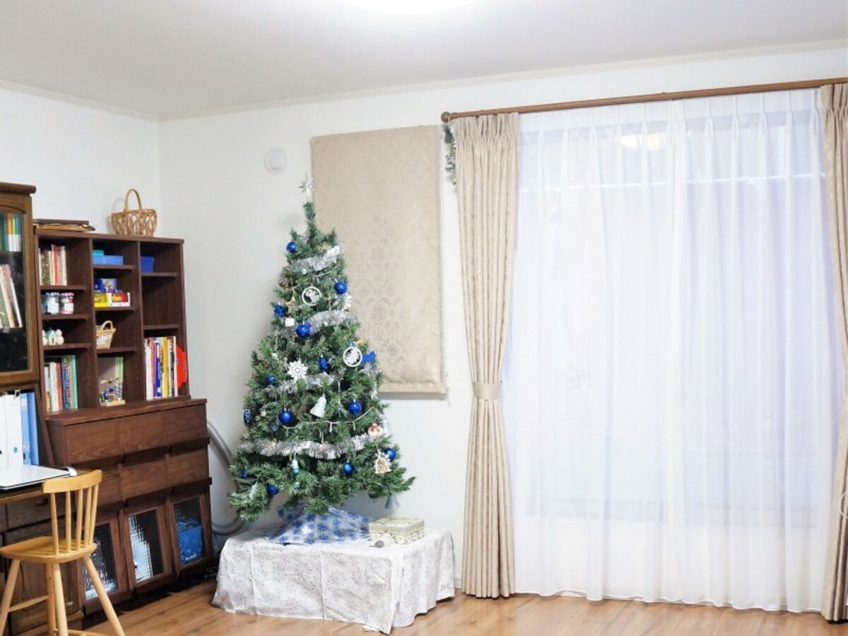 ベルギーで買った我が家のシンプルなクリスマスツリー