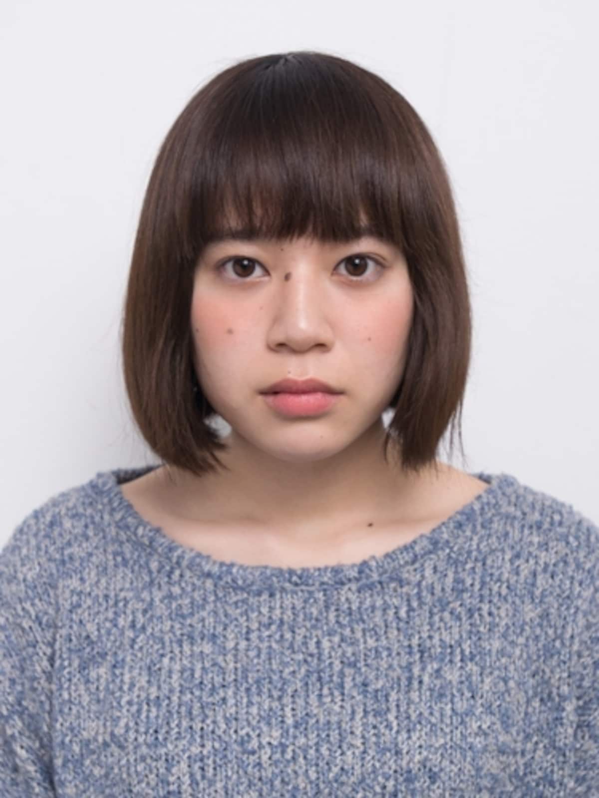 あご下のボブスタイル