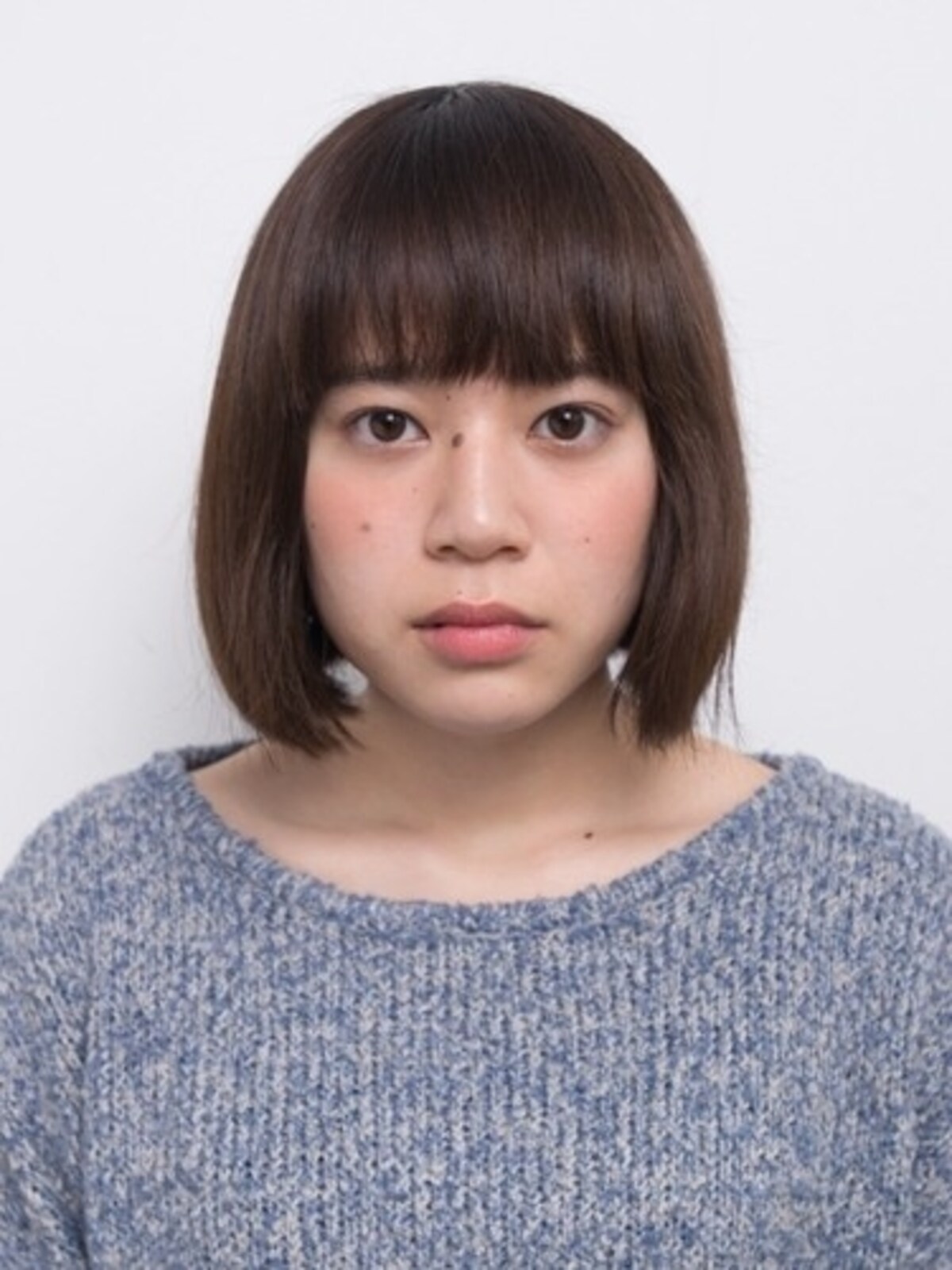 あご下のボブスタイル