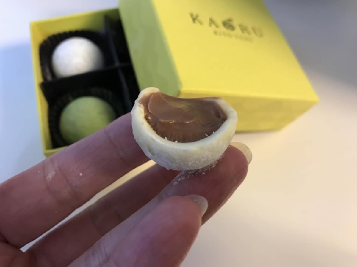 柚子とチョコのバランスがいい。おいしいです