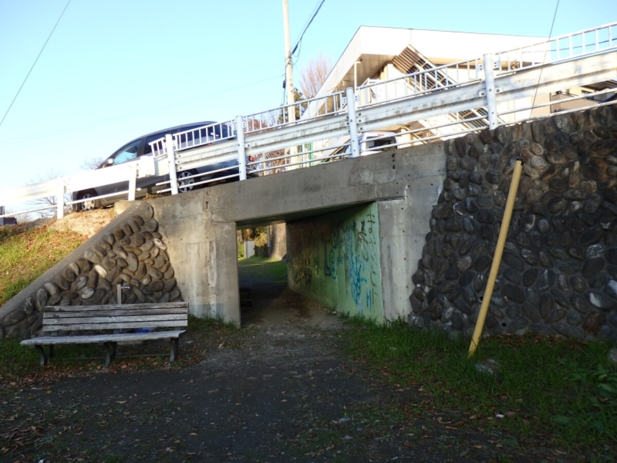 秩父札所17番定林寺の北東にあるけやき公園
