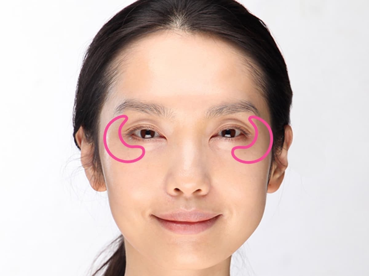 Cゾーンをおさえれば若見せ小顔に