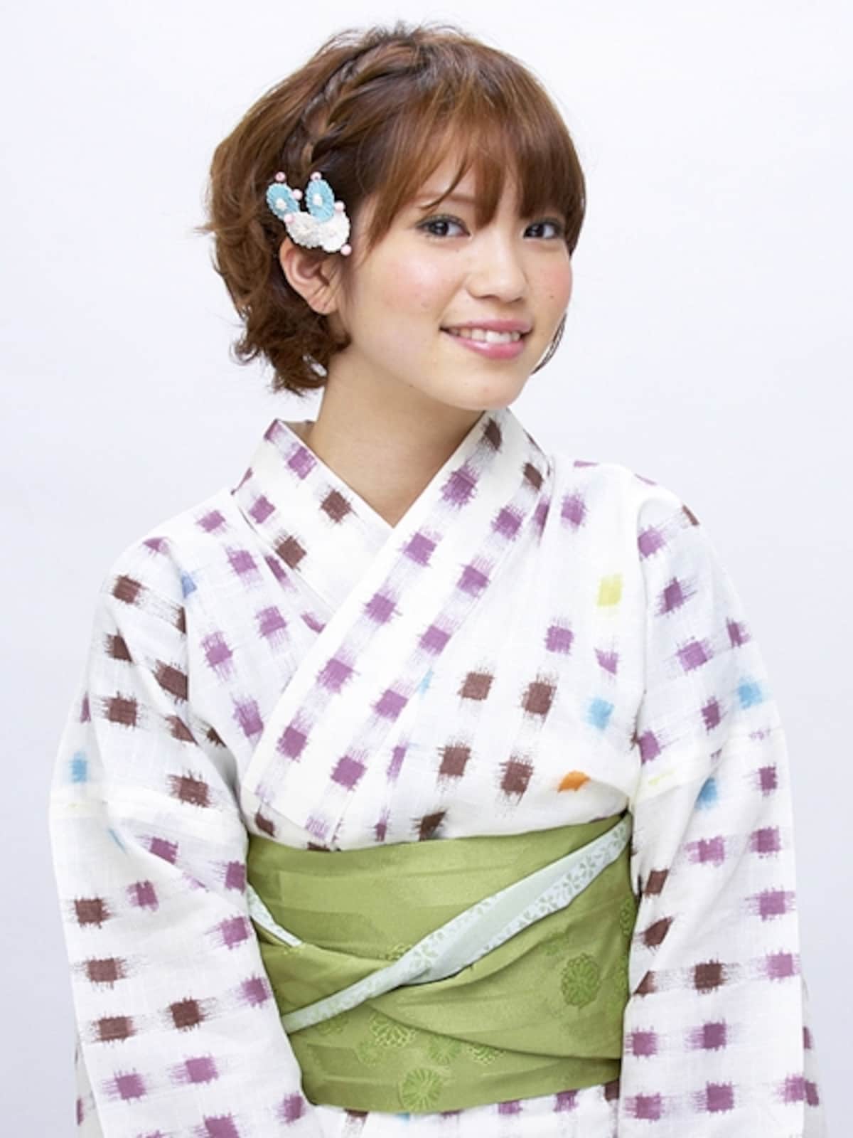 洗練された大人かわいい浴衣姿に！
