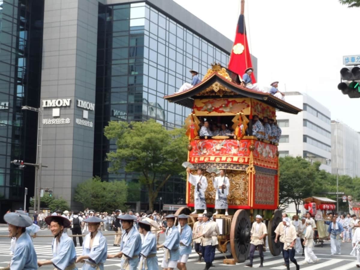 京都祇園祭　山鉾巡行