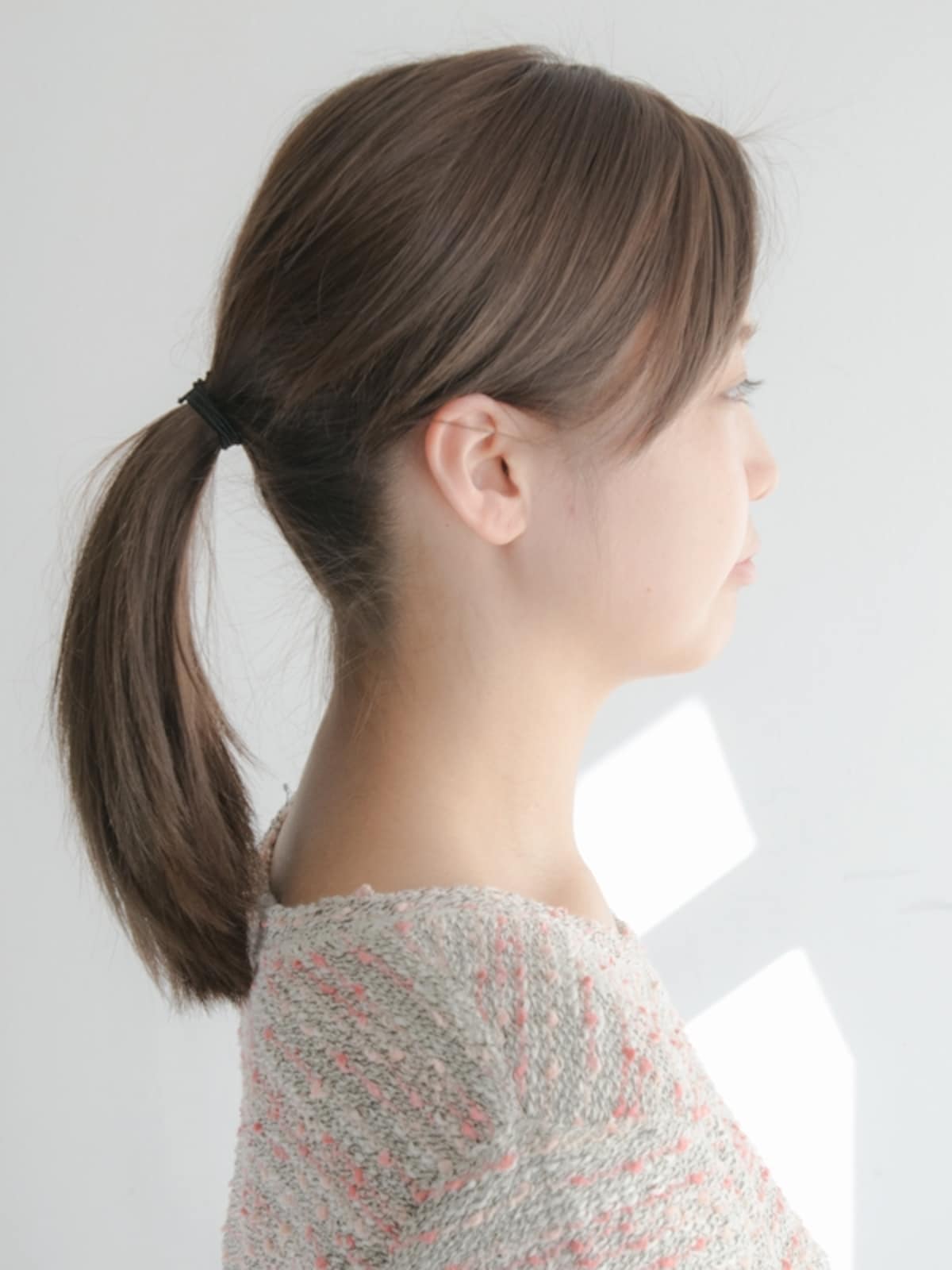 紐ゴムのひとつ結び
