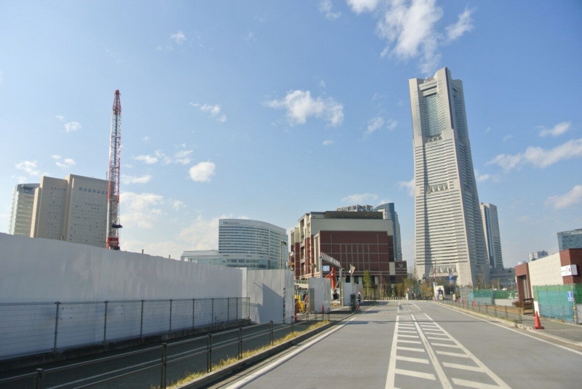 「(仮称）横浜北仲タワープロジェクト」の現地