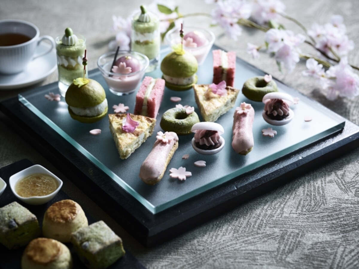 コンラッド東京、2017年の「桜アフタヌーンティー」