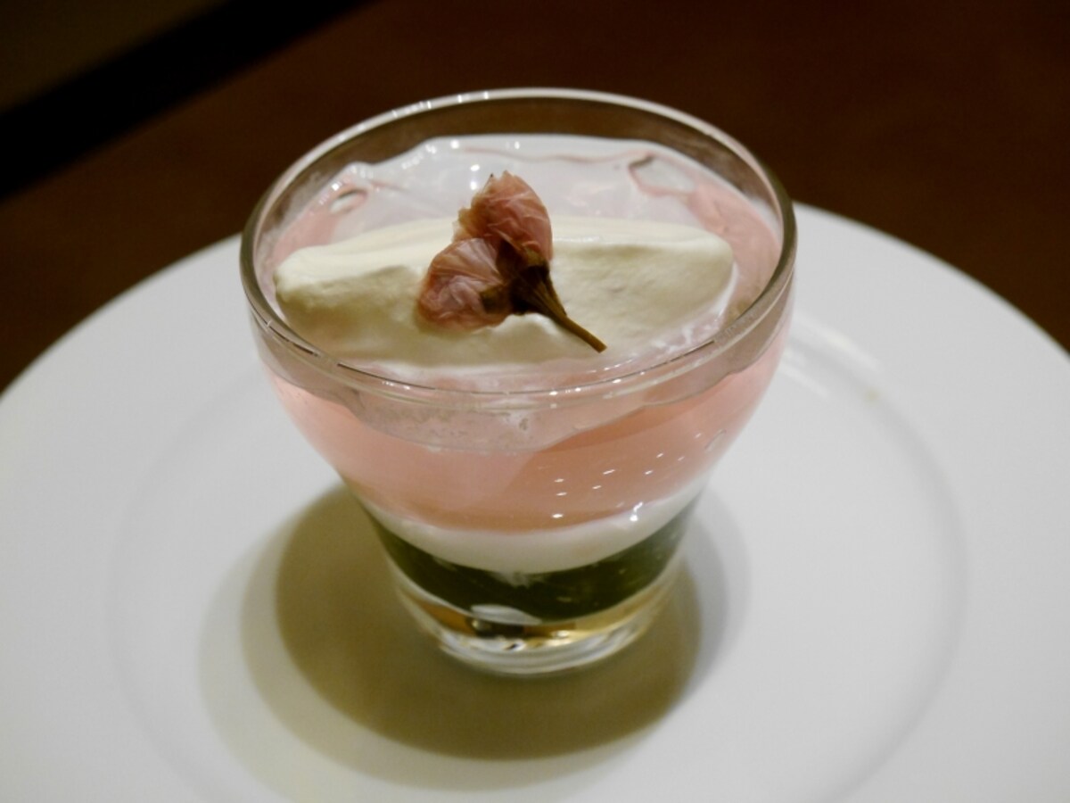 桜パンナコッタ