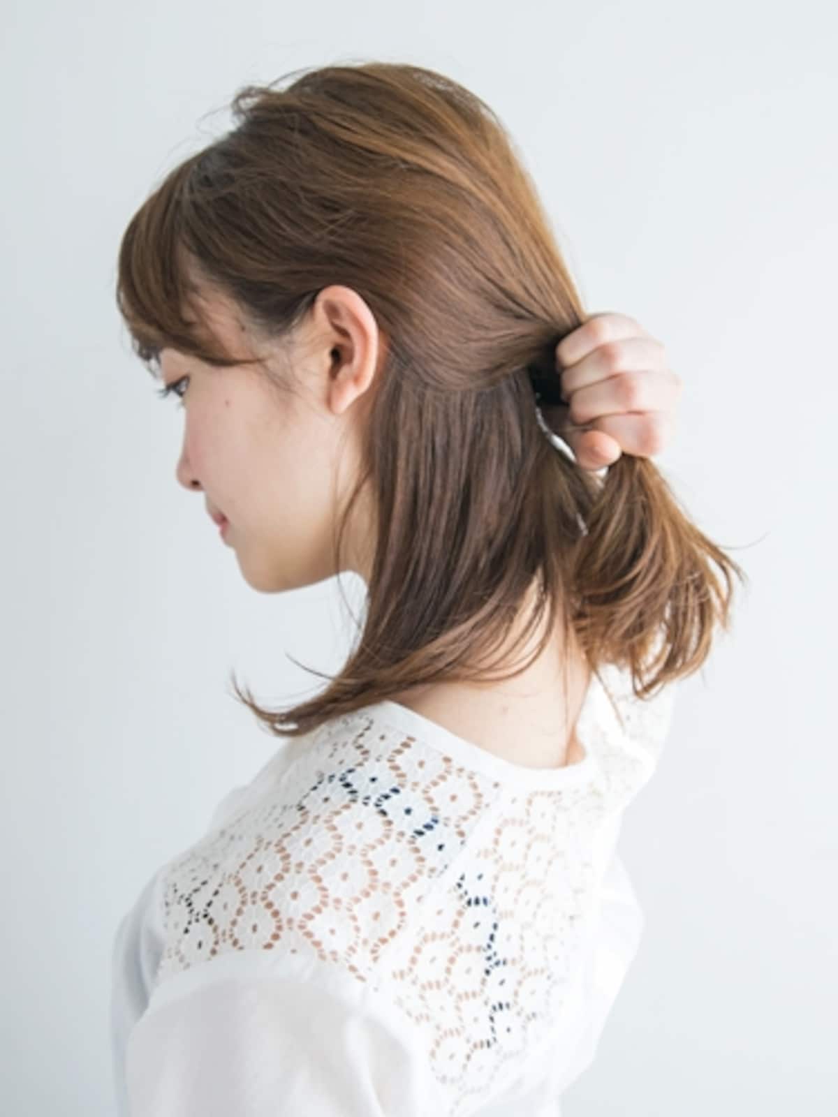 少し緩めにまとめるとよい