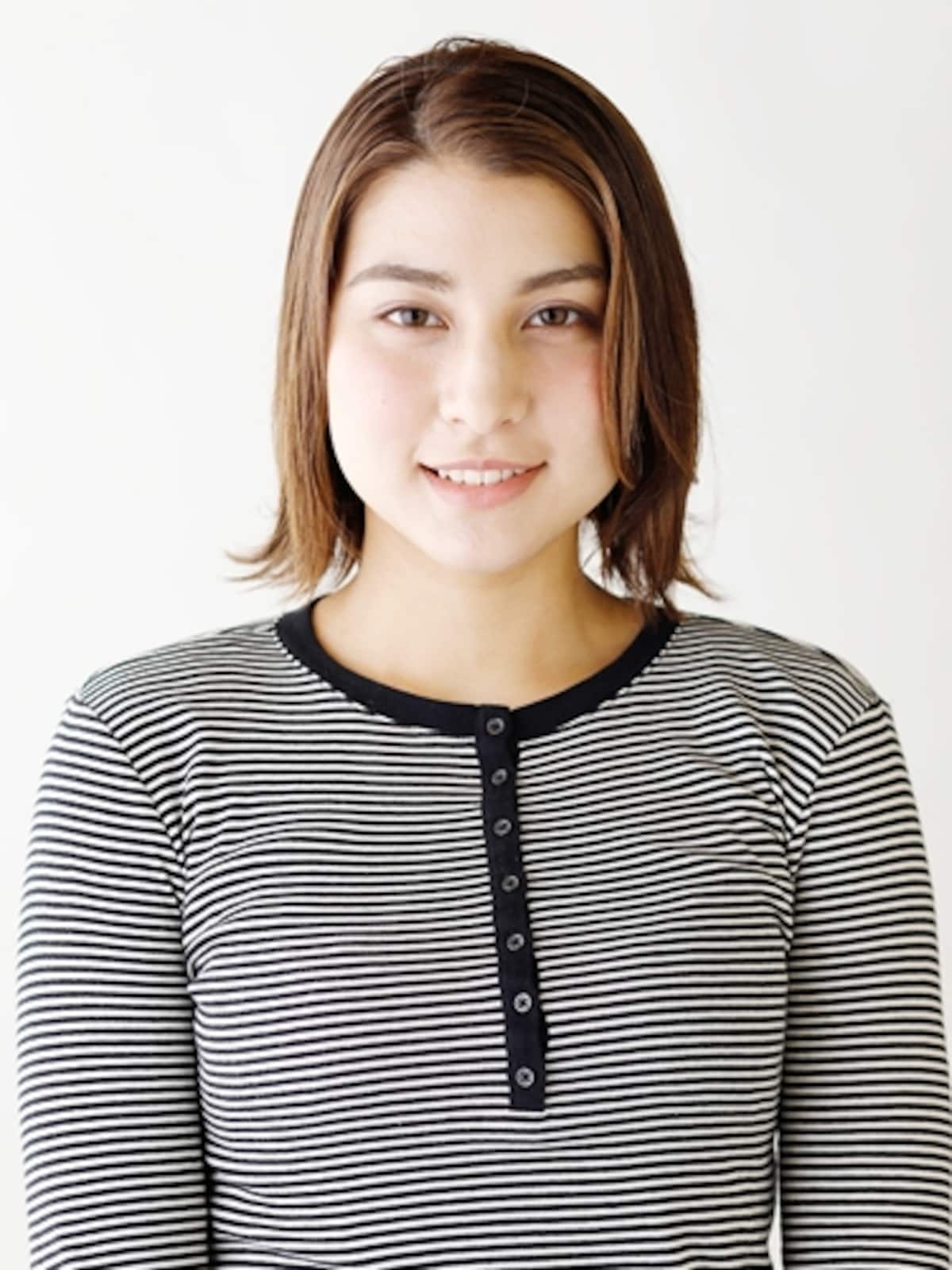 肩ラインのショートボブスタイル