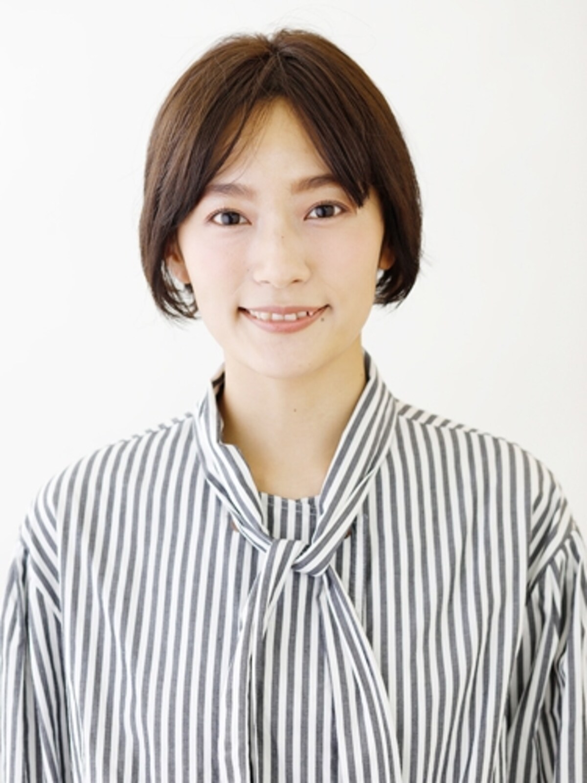 前下がりのショートボブ