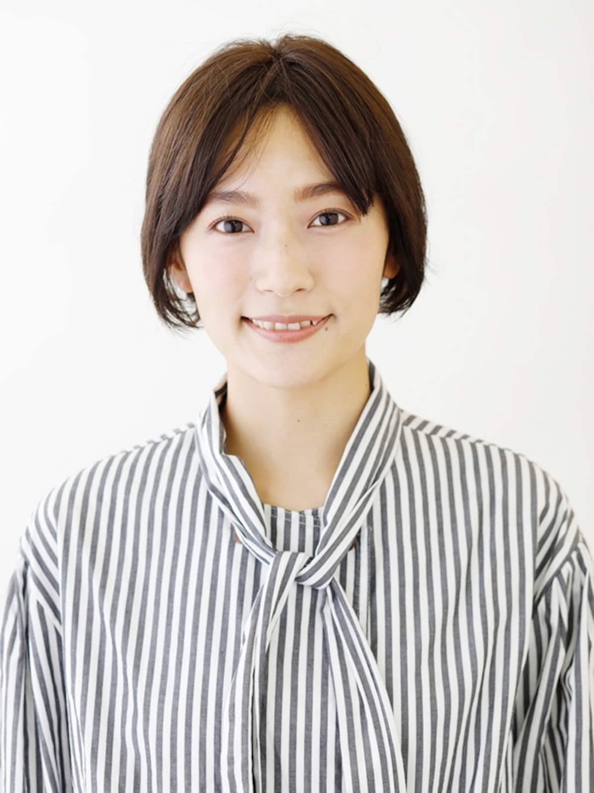 前下がりのショートボブ