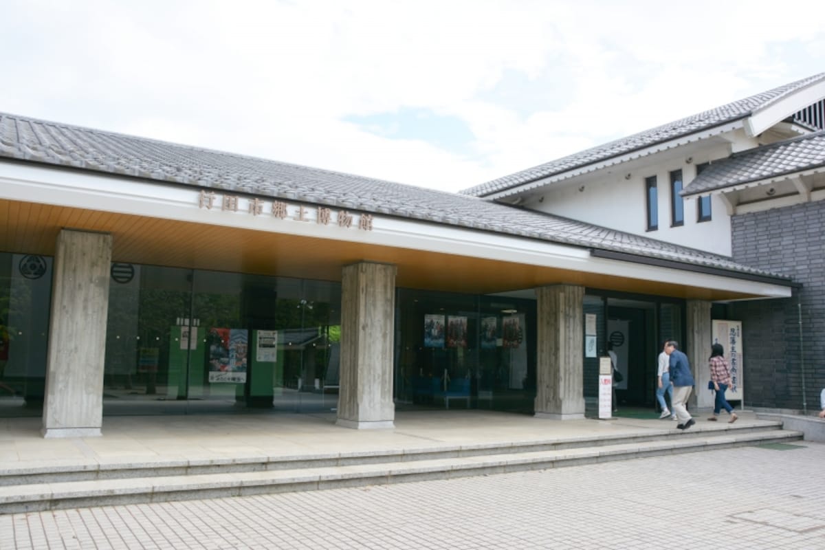 行田市郷土博物館のエントランス