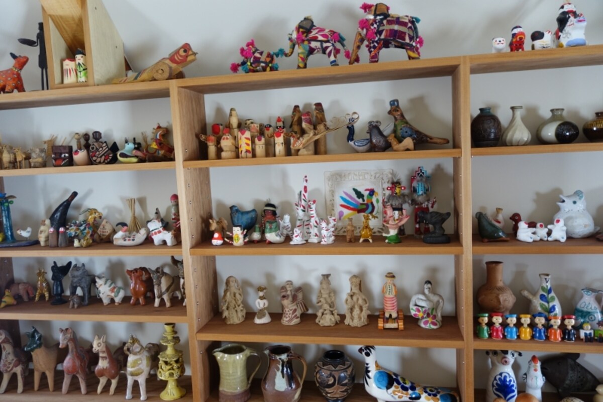 膨大な郷土玩具コレクション！！ここはもう小さな美術館のようです。