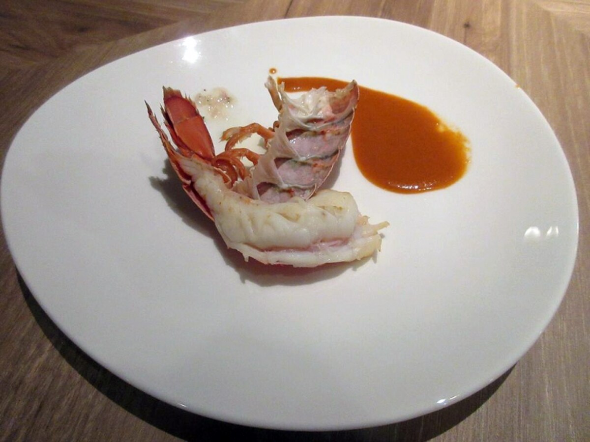 ポルト オマール海老の鉄板焼き