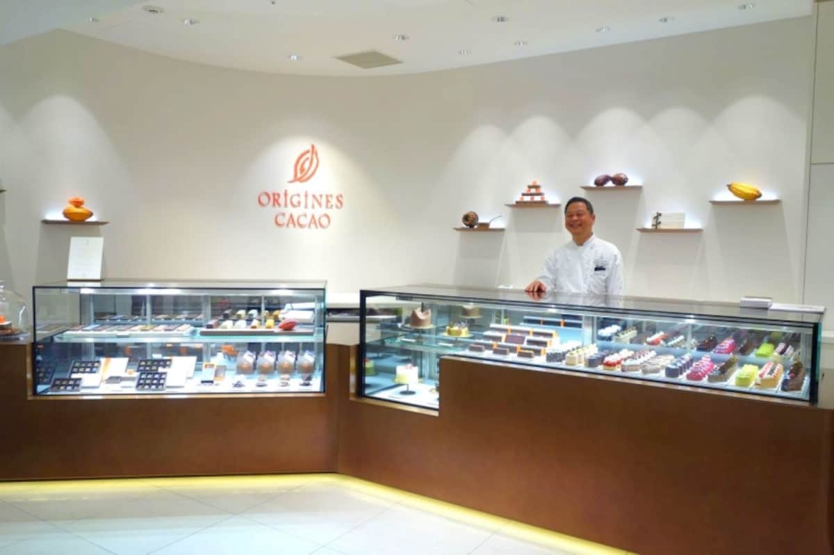 オリジンヌ・カカオ 銀座店で川口行彦シェフと