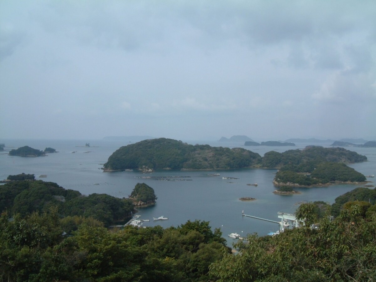 九十九島(3)/船越展望所からの眺め