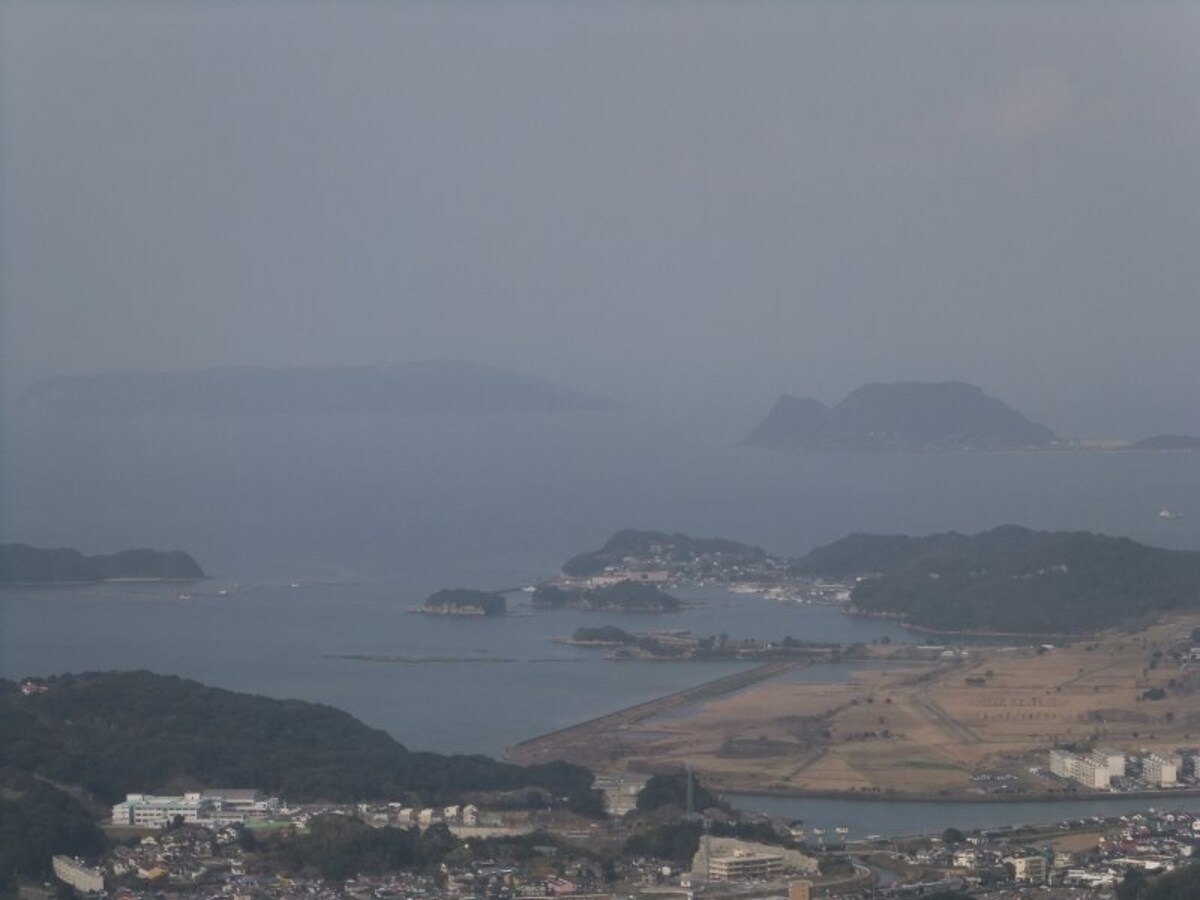 船越展望所から黒島を望む