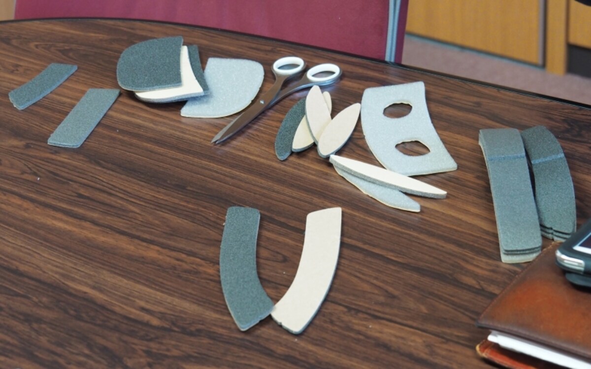 なんとこんなに沢山のパッドが追加されることに！パッドは必要に応じてカットすることもあるそう