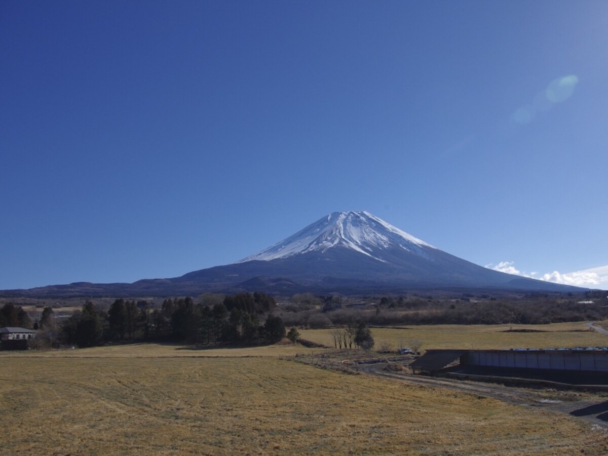世界遺産を望む風景