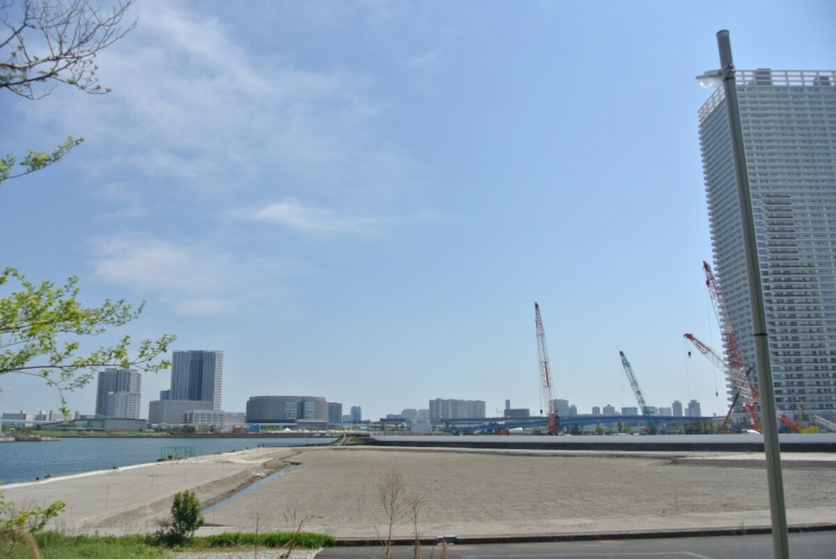 パークタワー晴海の建設予定地