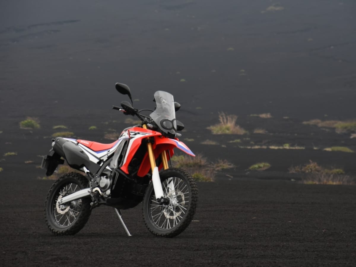 CRF250RALLYフロントビュー