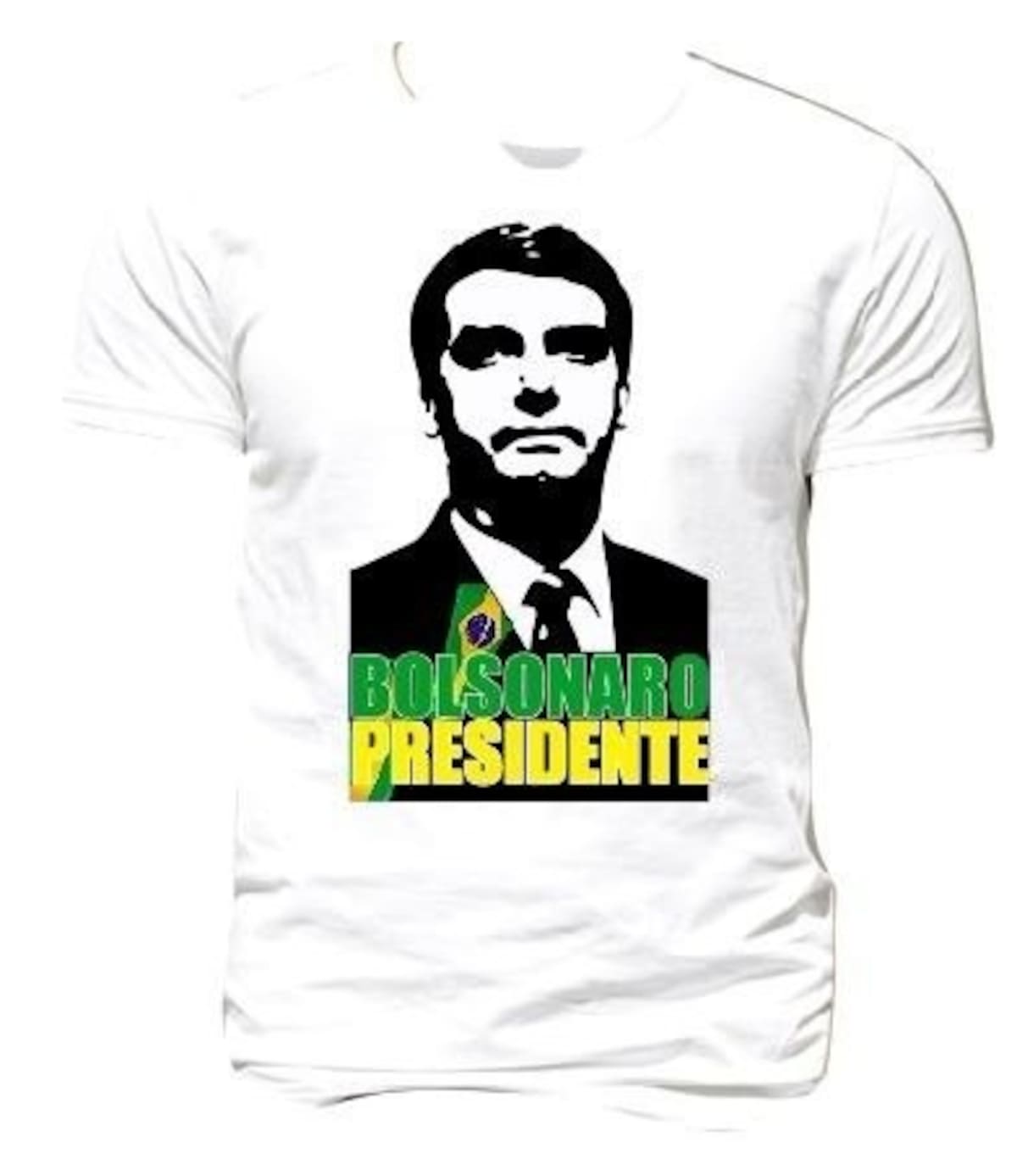 ボルソナーロ新大統領の似顔絵付Ｔシャツ
