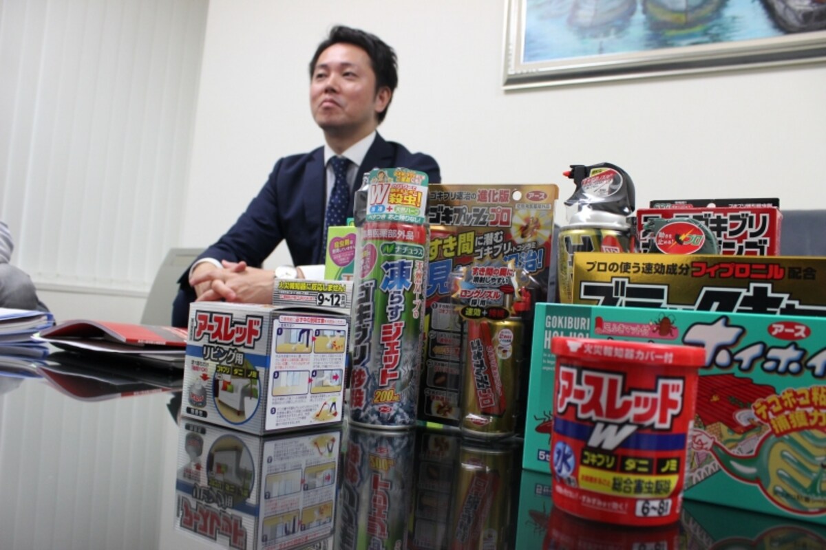 アース製薬株式会社　渡辺優一さん