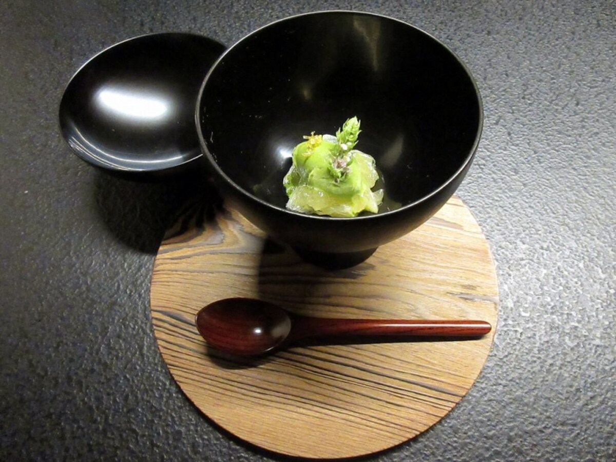 晩柑と大葉