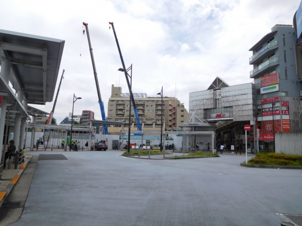 武蔵小山駅前の再開発地域