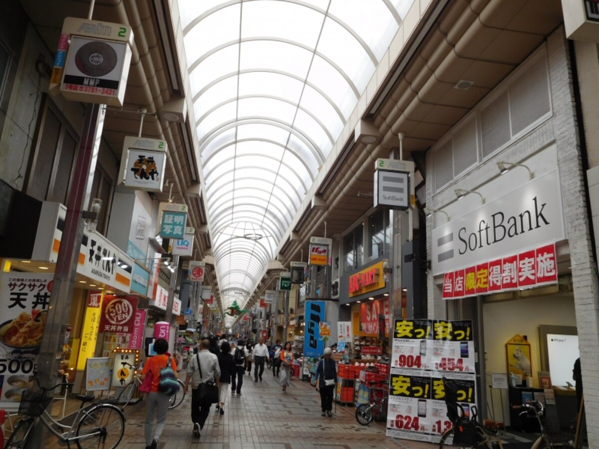 武蔵小山の商店街「パルム」