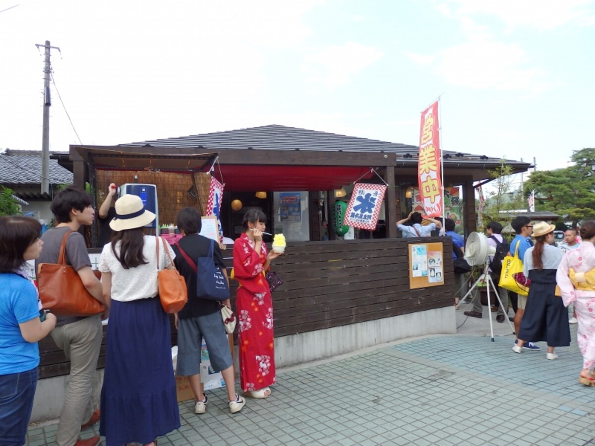 長瀞で天然氷が食べられる地場産食材レストラン翼
