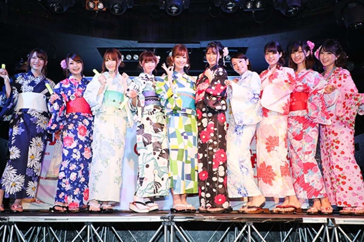 ギャルパラ七夕祭り2017に浴衣姿で登場した人気レースクイーンたち