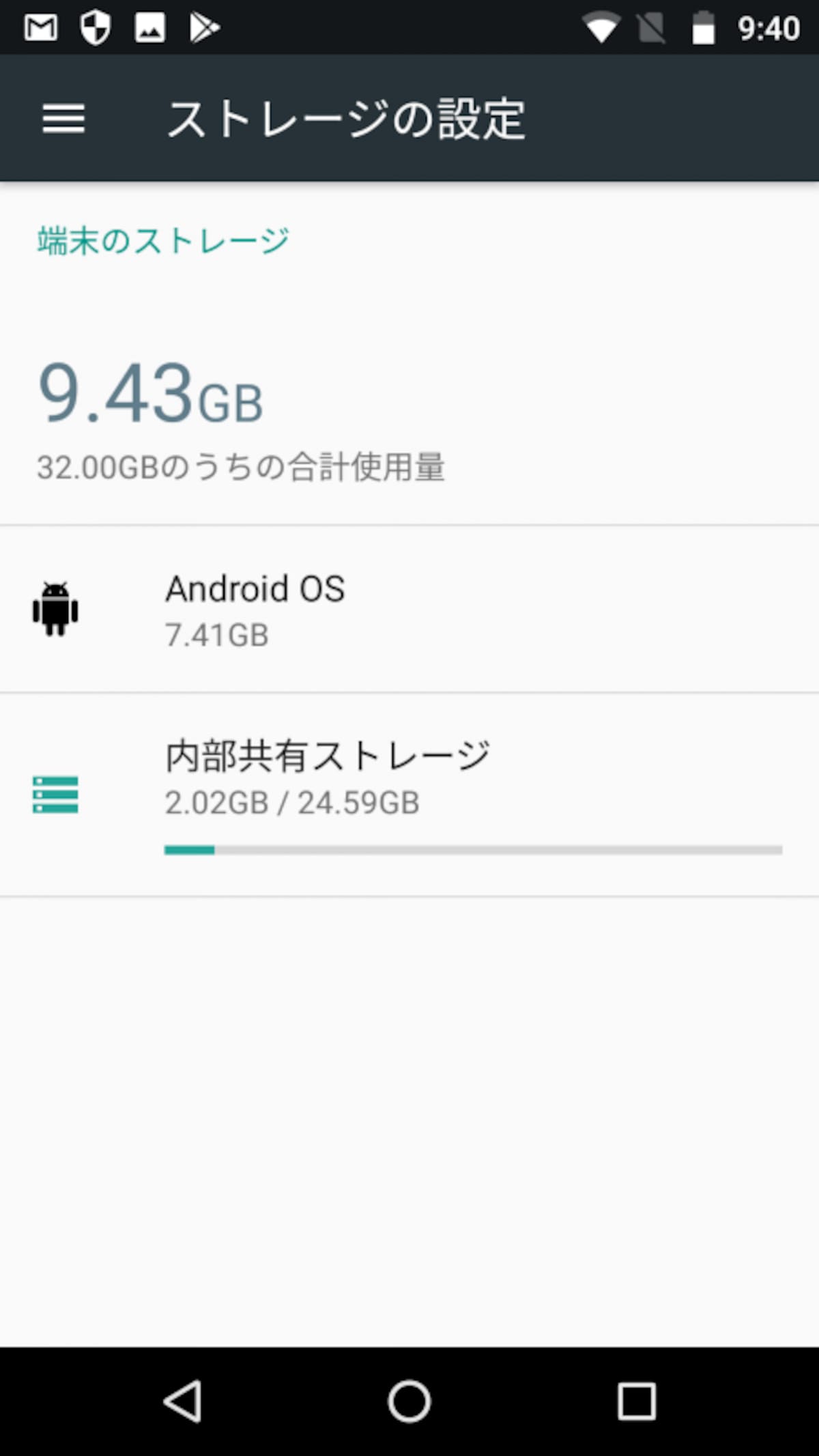 容量