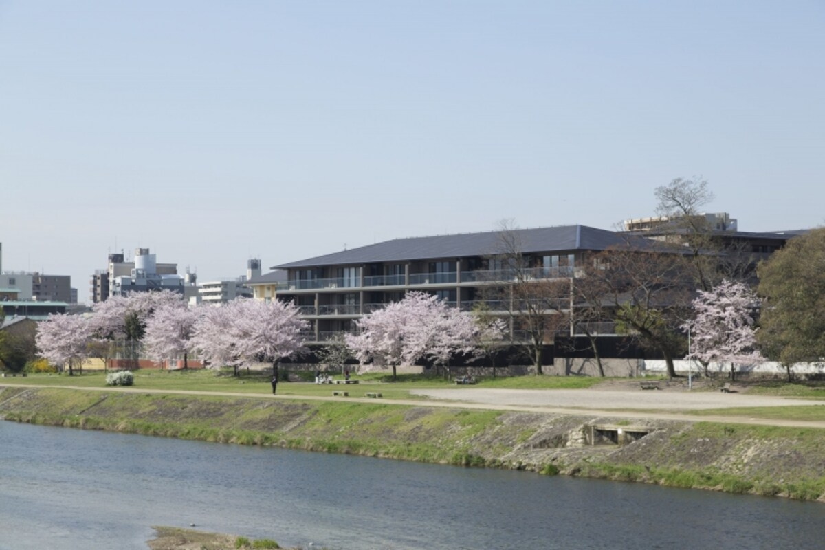 「ザ　パークハウス 京都鴨川御所東」の外観