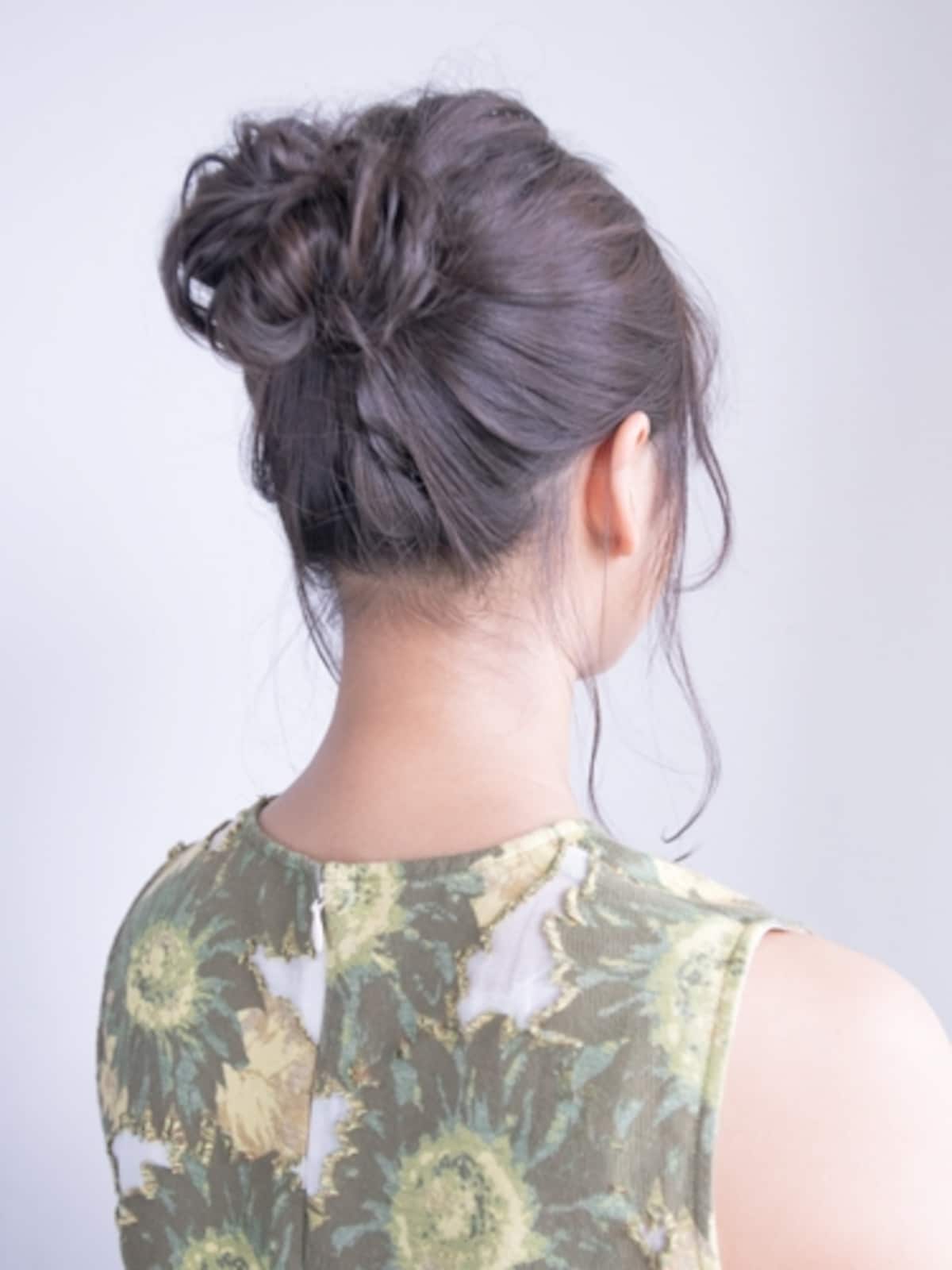 モテる髪型の定番！男心をくすぐるお団子ヘアアレンジ