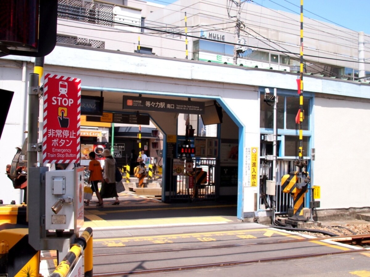 等々力渓谷は等々力駅から歩いてすぐだ