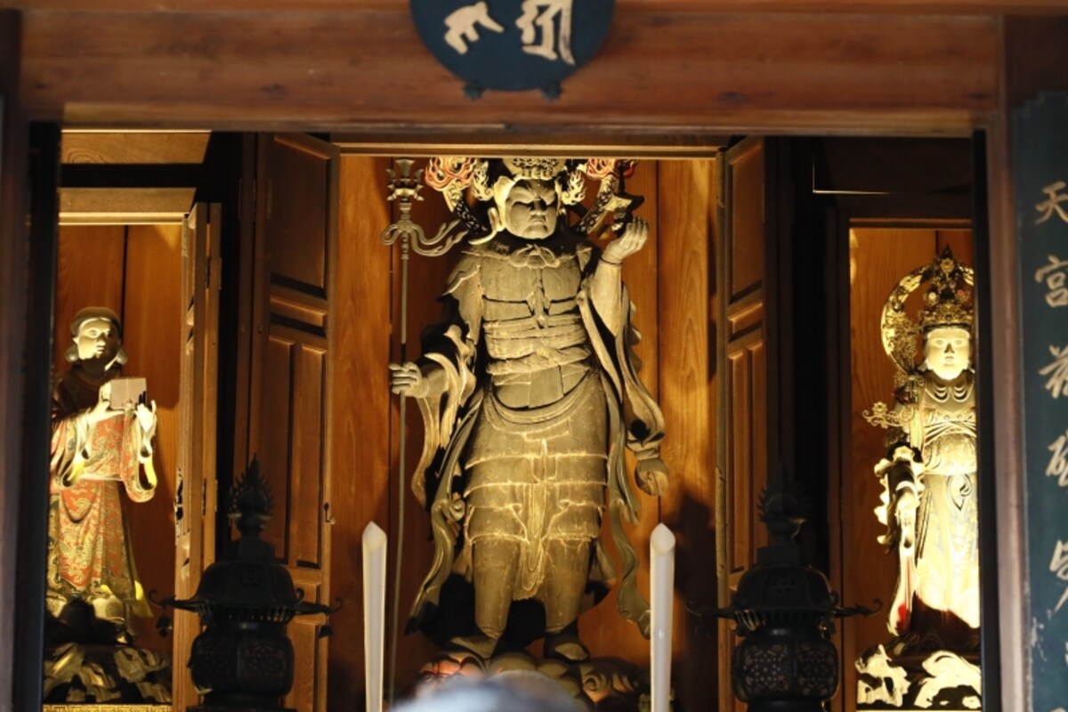 毘沙門天王像