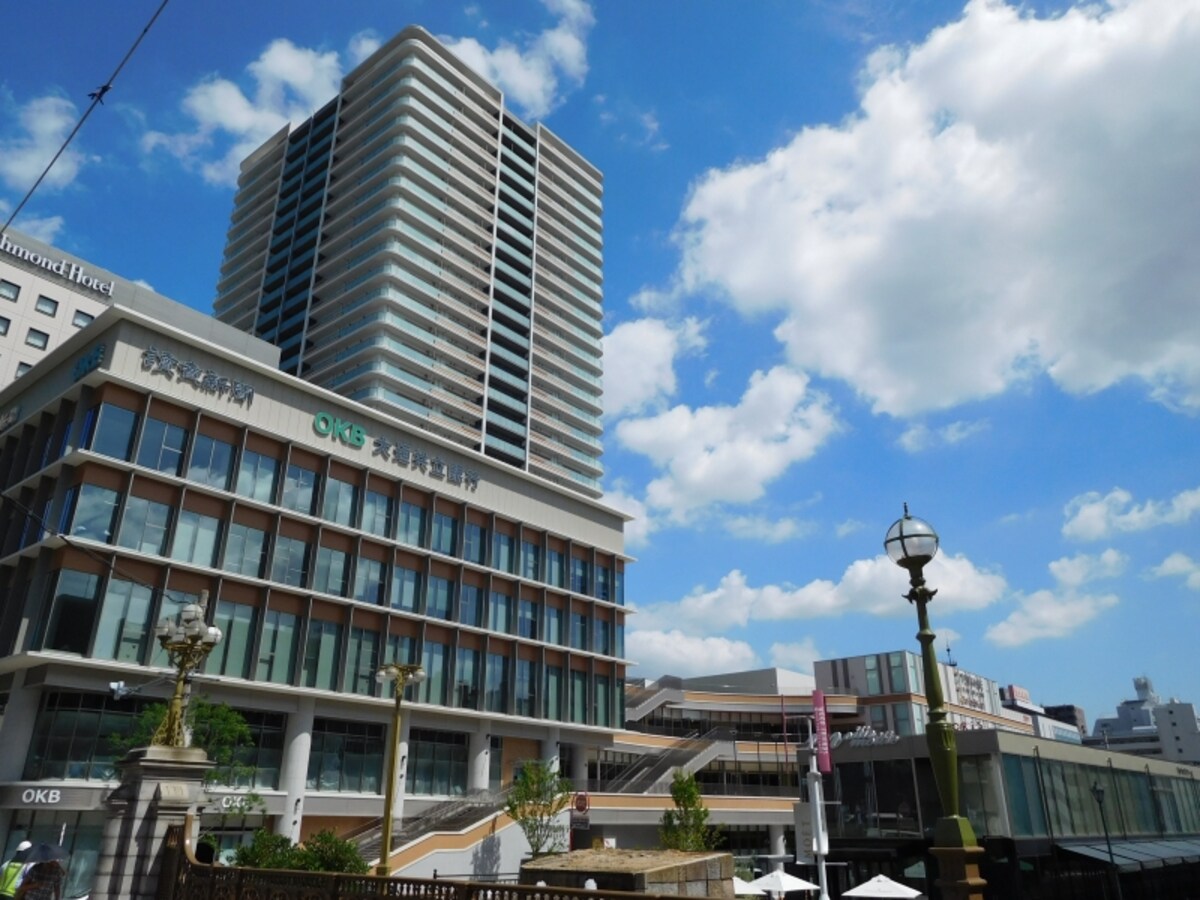 竣工した「プラウドタワー名古屋栄」
