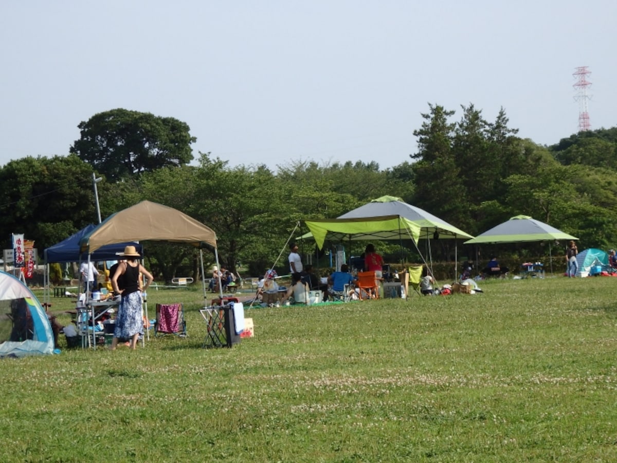 彩湖・道満グリーンパークのBBQ場