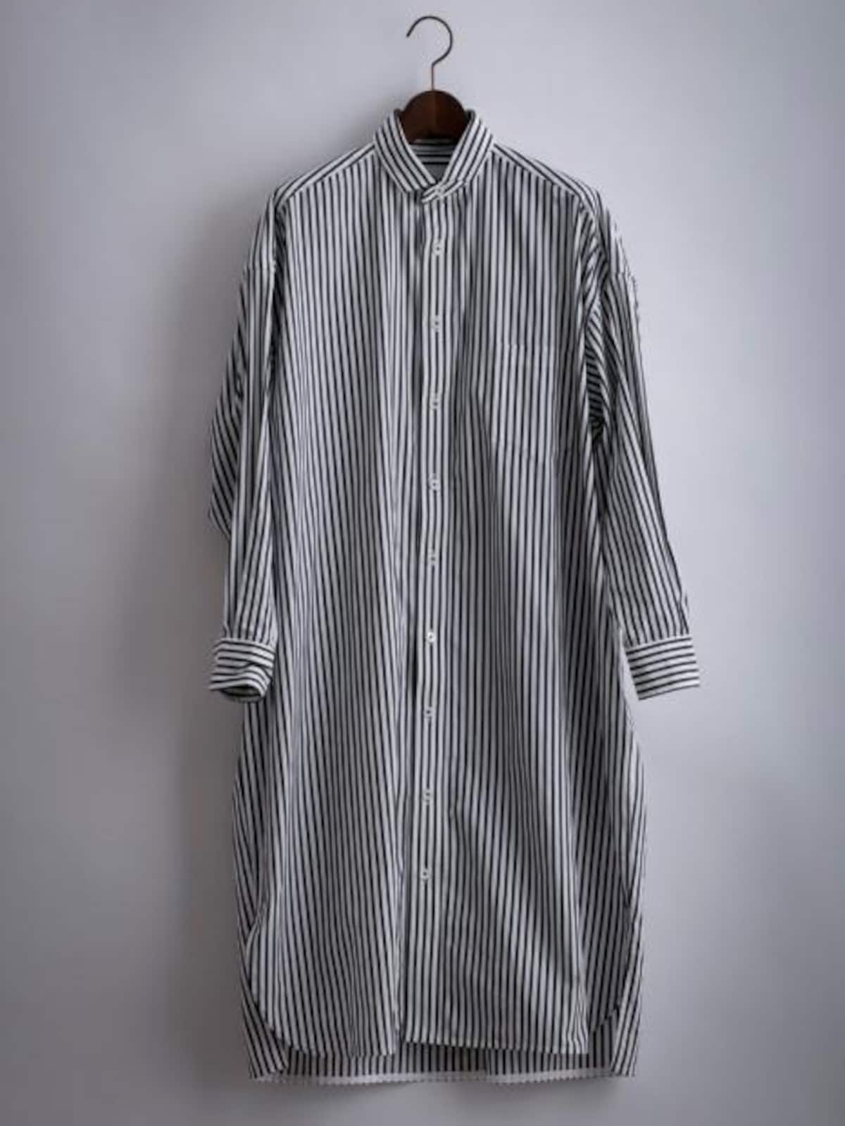 スクエアビッグロングシャツ　